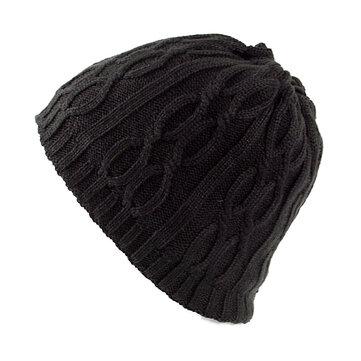 Bonnet en velours de laine à double usage