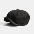 Cabbie Lvy Flat Hat Summer Octagonal Newsboy Cap