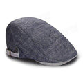 Béret Rétro Coton Visière Gorras Planas Chapeau