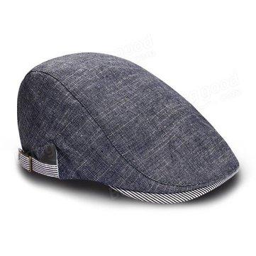 Béret Rétro Coton Visière Gorras Planas Chapeau