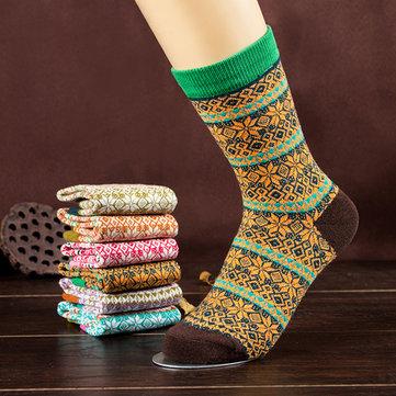 Women Cotton Multicolor Design Cotton Socks Harajuku Hosiery Style Elastic Stockings