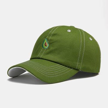 Fruits Chapeau De Mode Casquette De Baseball Motif Vert Avocat