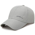 Casquette de baseball respirante en maille couleur unie pour l'été