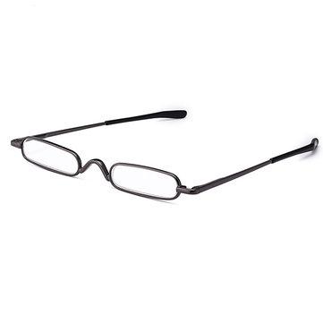 Lunettes de lecture à monture en métal avec étui à lunettes