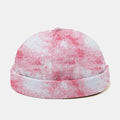 Tie-dye Contrast Color Pattern Bonnet décontracté Skull Cap