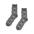 Chaussettes style rétro en coton