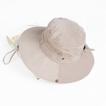 Chapeau pare-soleil pliable à séchage rapide