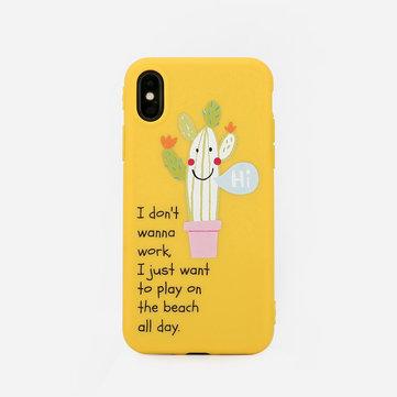 Lettre de couleur solide cas de téléphone pc mignon
