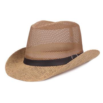 Chapeau de cowboy de chapeau de cowboy de jazz de chapeau de melon de chapeau de jazz respirant extérieur