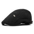 Casquette Vintage Newsboy en Coton