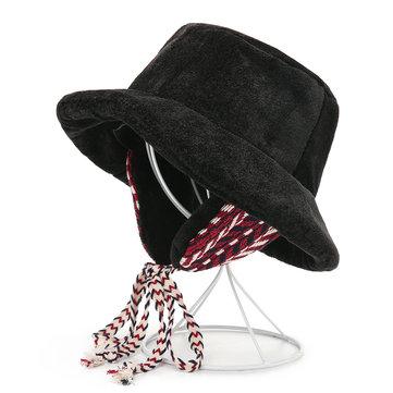 Bonnet de pêcheur chaud en velours